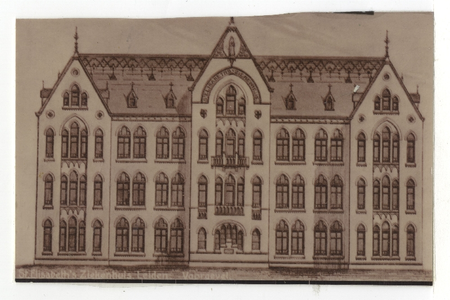 178467 Het zusterhuis aan de Hooigracht te Leiden
