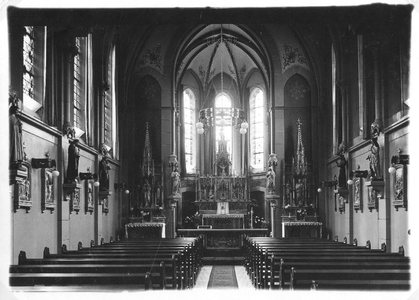 184013 Interieur kapel van St. Antonius pensionaat te Bergen op Zoom
