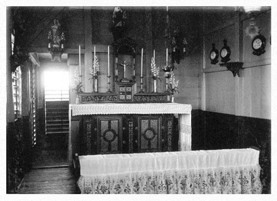 184113 Kapel van het pensionaat St.Teresia te Coronie (Suriname)