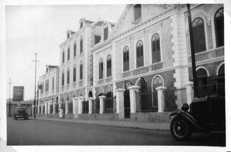 184181 De voorgevel van het Martinusklooster (Bonaire)