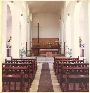 184187 De vernieuwde kapel van het klooster Welgelegen (Curaçao)