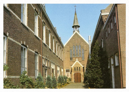 170130 Ingang kapel pensionaat Catharinenberg van de zusters te Oisterwijk
