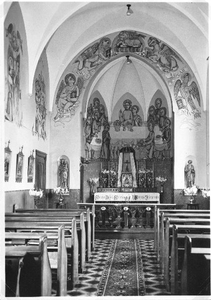 170360 De nieuwe kapel met schilderingen van het St. Antoniusgesticht te Ammerzoden
