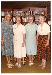 206073 De laatste vier missiezusters tijdens hun afscheid van Welkom (Zuid Afrika)