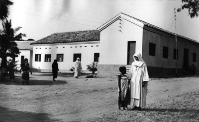 116143 De kraamkliniek van Ujiji, Tanganjika (Tanzania)