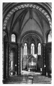 122155 Het kapelinterieur van het seminarie Rijsenburg te Driebergen