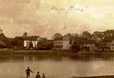 164031 Stichting van het retraitehuis huize Maria in Eysden (Limburg) op 27 november 1905