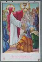 VW-B003-020 Bijbelplaat no. 67, Feest van het Allerheiligst Sacrament
