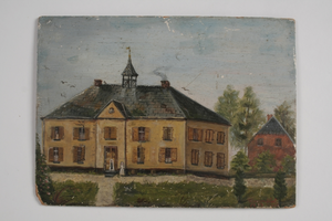 VW-Z045-067 Schilderij van klooster Marienthal bij Venlo