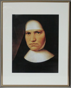 VW-Z137-001 Portret stichteres moeder Alphonse Maria (1814-1867)
