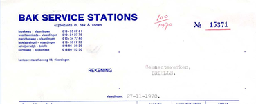BR_BAK_003 Brielle, Bak service stations - Bak service stations, expl. M. Bak & Zonen, levering van: benzine, l.p.g., ...