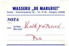BR_MARGRIET_002 Brielle, De Margriet - Wasserij De Margriet , (1967)
