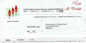 BR_VROEGH_006 Brielle, Vroegh - Gastechnisch installatie- en loodgietersbedrijf, Centrale Verwarming, A. Vroegh, (1970)