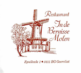 GE_BERNISSE_001 Geervliet, Bernisse Molen - Restaurant In de Bernisse Molen Geervliet (ENVELOPPE)