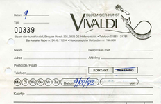 HE_VIVALDI_015 Hellevoetsluis, Vivaldi - Bloemsierkunst Vivaldi, (1993)
