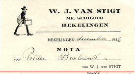 HK_STIGT_004 Hekelingen, Stigt - W.J. van Stigt, Mr. Schilder, (1935)