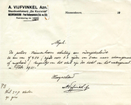 NN_VIJFVINKEL_002 Nieuwenhoorn, Vijfvinkel - A. Vijfvinkel Azn., Stamboekfokkerij De Kooistee , (1931)