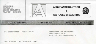 OV_BRABER_001 Oostvoorne, Braber - Assurantiekantoor en Vastgoed Braber B.V. Alle verzekeringen, Hypotheken en ...