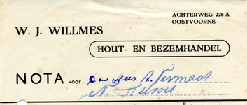 OV_WILLMES_002 Oostvoorne, Willmes - W.J. Willmes. Hout- en bezemhandel