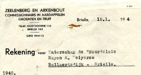OV_ZEELENBERG_001 Oostvoorne, Zeelenberg en Arkenbout - Zeelenberg en Arkenbout, commissionnairs in aardappelen, ...