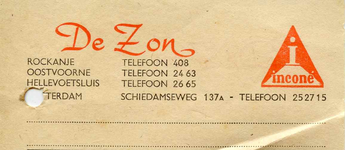 RO_ZON_003 Rockanje, De Zon - De Zon, dames-, heren- en kinderconfectie. Complete woninginrichting
