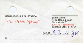 SP_WITTE POMP_001 Spijkenisse, De Witte Pomp - Benzine- en L.P.G.-station, (1998)
