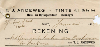TI_ANDEWEG_003 Tinte, Andeweg - T.J. Andeweg, Huis- en rijtuigschilder, behanger, (1924)