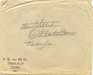TI_RIJ_001 Tinte, Van Rij - P.W. van Rij Dz. (ENVELOPPE)