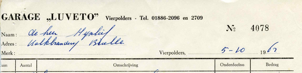 VP_LUVETO_003 Vierpolders, Luveto - Garage Luveto , (1962)