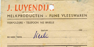 VP_LUYENDIJK_001 Vierpolders, Luyendijk - J. Luyendijk, Melkproducten - Fijne vleeswaren