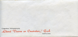 VP_VOORNE_002 Vierpolders, Voorne en Omstreken G.A. - Coöperatieve veilingvereniging (ENVELOPPE)