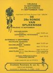 AFFICHE_B_76 De 28e ronde van Spijkenisse, 10 september 1982