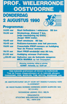 AFFICHE_B_80 Prof. Wielerronde Oostvoorne, 2 augustus 1990