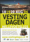 AFFICHE_C_56 Vestingdagen Hellevoetsluis, 18, 19 & 20 augustus '06Werkende stoommachines, modelbouw, historische ...