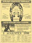 AFFICHE_C_65 Rockanje Strand Concours Hippique / Autostrand Oostvoorne, 5 augustus 1990