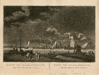 PC_BRL_217 Haven van Maaslandsluis, aan den Mond der Maze / Port de Maaslandsluis, a l'Enbouchure de la Meuze, 1785