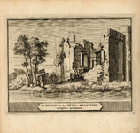 PC_HEE_002 De ruïne van het Huis te Heenvliet eenigsins van binnen, 1711