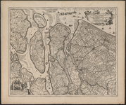 TA_ALG_006 DELFLANDIA, SCHIELANDIA et circumjacentes Insulae uit VOORNE, OVERFLACKEA, GOEREA YSELMONDA et aliae, tussen ...