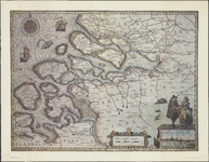 TA_ALG_041 Kaart heeft geen titel, wel vermeld een gezicht op Middelburg, 1631.