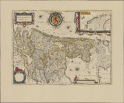 TA_ALG_049 Hollandia Comitatus, facsimile omstreeks 1990, orginele uitgave 1629 Theatrum Orbis Terrarum .