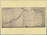 TA_ALG_112_004 Schetstekening der Lodderlandsche dijk van de Tinte tot de Heevering, 1801.