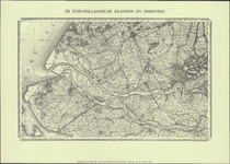 TA_ALG_155 De Zuid-Hollandse Eilanden en Omgeving, facsimile 1977 (origineel Top. Bureau 1857).