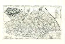 TA_KAARTBOEK1_018 CAARTE ENDE AFBEELDINGE DER STEDE EN VRYE HEERLYKHEYT VAN HEENVLIET, 1698, afdruk 1991.