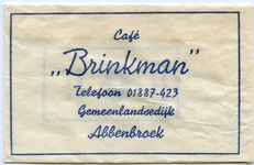 SZ0002. Café Brinkman.