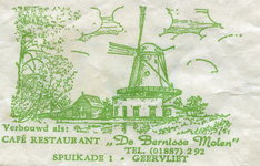 SZ0201. Café restaurant De Bernisser Molen.