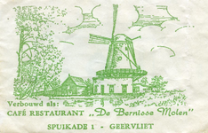SZ0204. Café restaurant De Bernisser Molen.