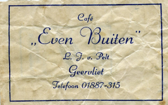 SZ0207. Café Even Buiten.