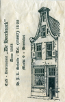 SZ0302. Café restaurant 'De Hoecksack' anno 1563.