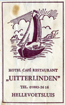 SZ0519. Hotel, Café, Restaurant Uitterlinden.