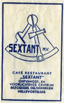 SZ0524. Café, restaurant Sextant - ontvangst- en voorlichtingscentrum bezoekers Deltawerken.
